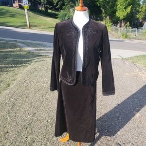 Vintage Century Boston Skirt and Jacket Set